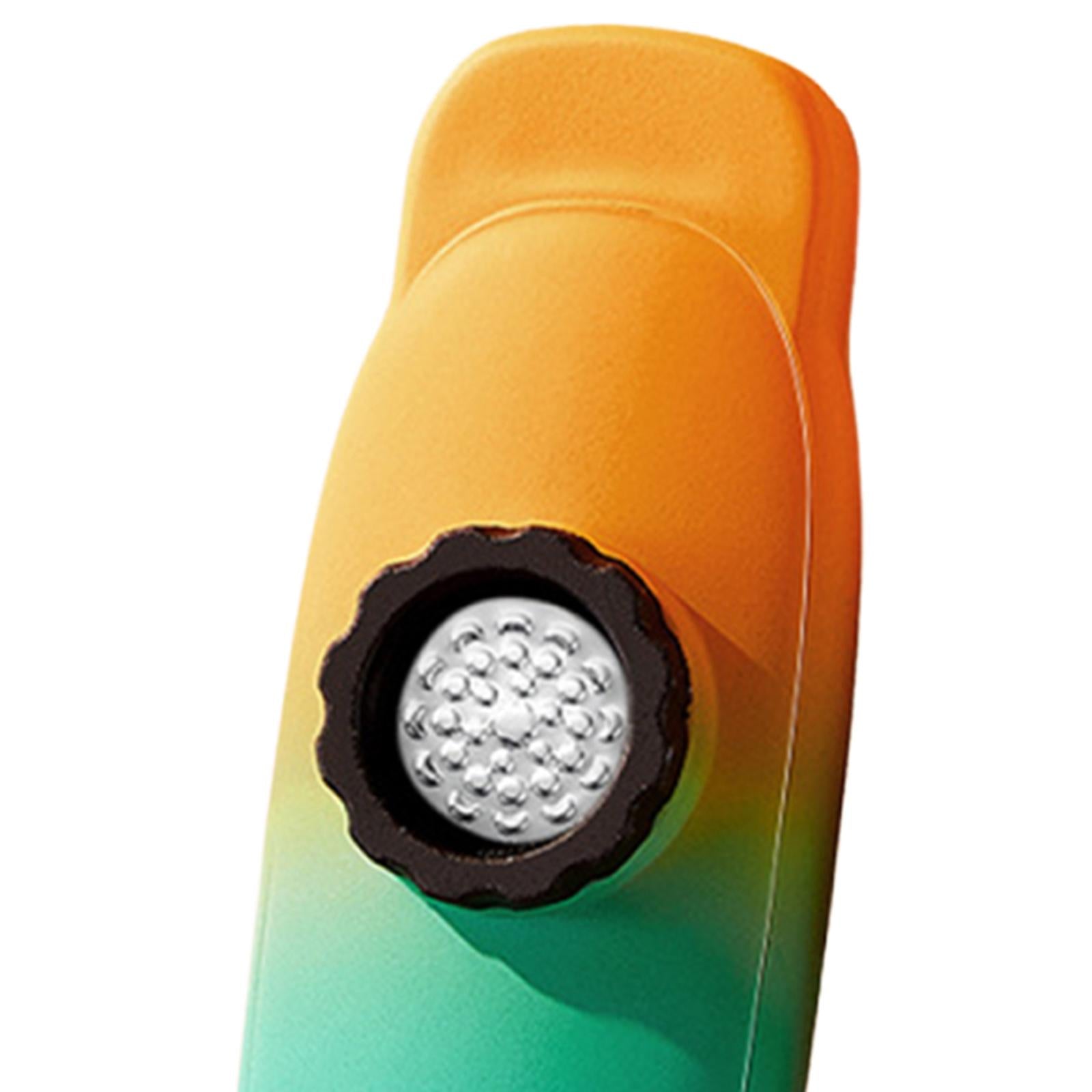 Kazoo Flute Compact 5Pcs Membranes with Lanyard for All Ages Children Lovers orange green