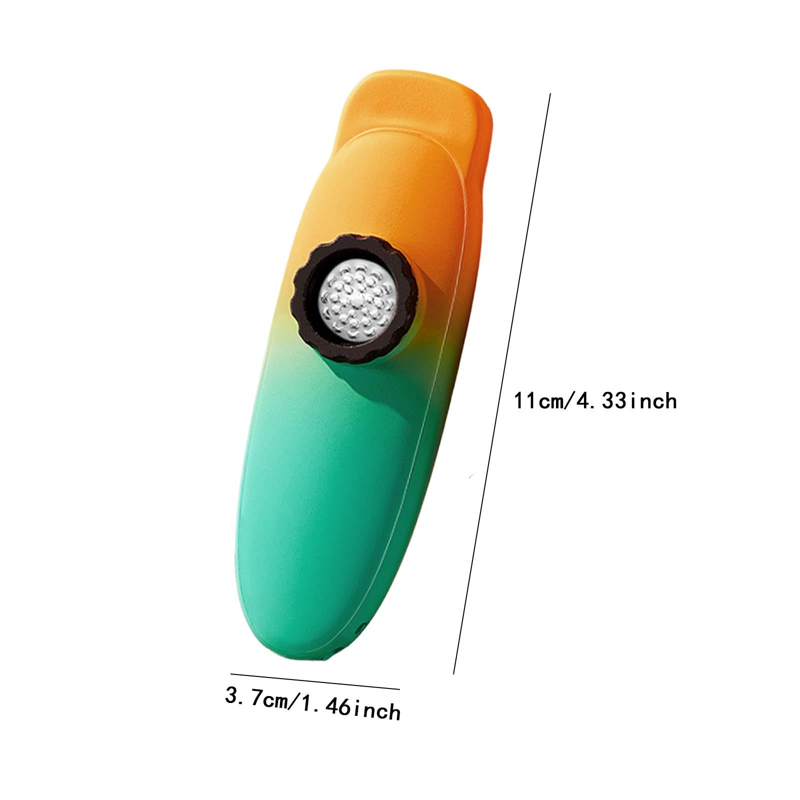 Kazoo Flute Compact 5Pcs Membranes with Lanyard for All Ages Children Lovers orange green
