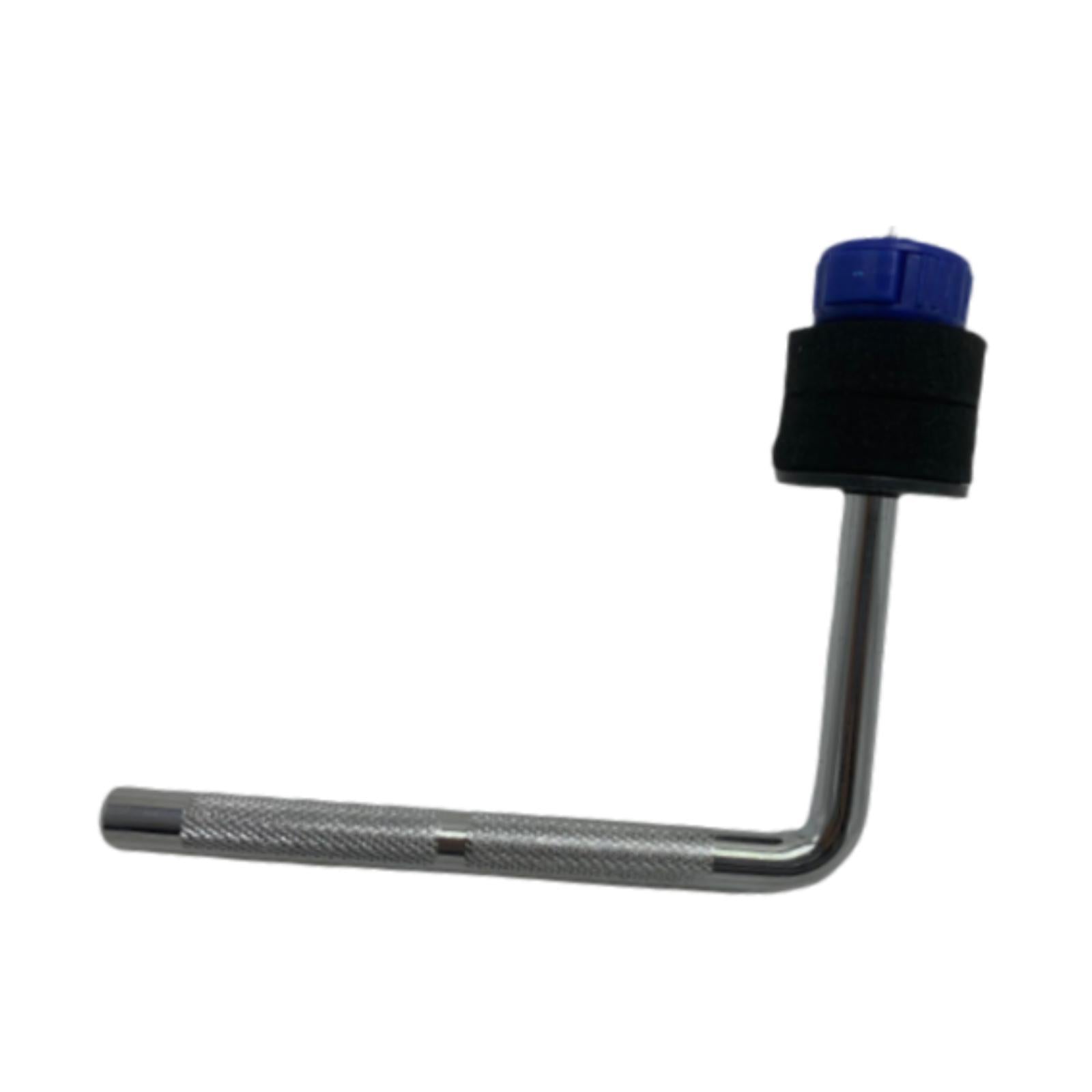 Bracket Hardware Adjustable Music Instrument Accessories Cymbal Clamp Holder Blue Felt