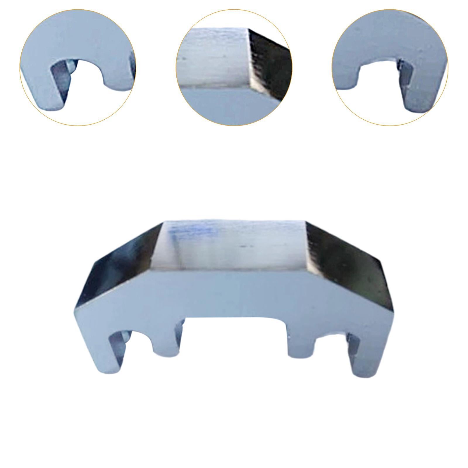 String Mute Accessory for 1/2 4/4 Metal Sound Reduction Violin Mute Silencer