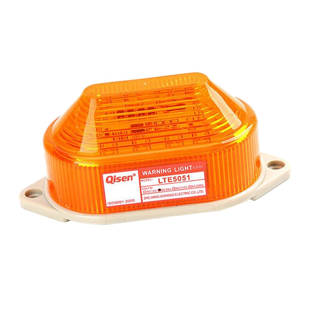 Flashing Hazard Beacon Strobe Light Emergency Vehicle Warning Light -Yellow