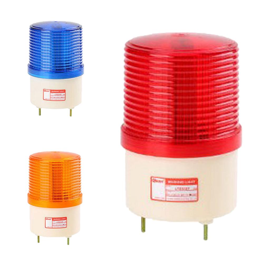 Flashing Rotating Beacon Strobe Light Emergency Vehicle Warning Light -Red