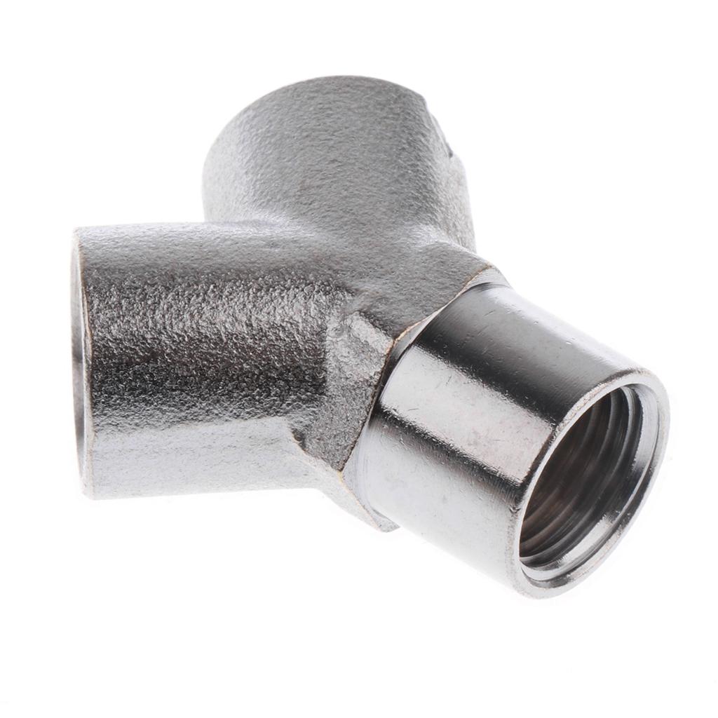 1/4" BSP Y Splitter Connector Female 3 Way Fitting Ports