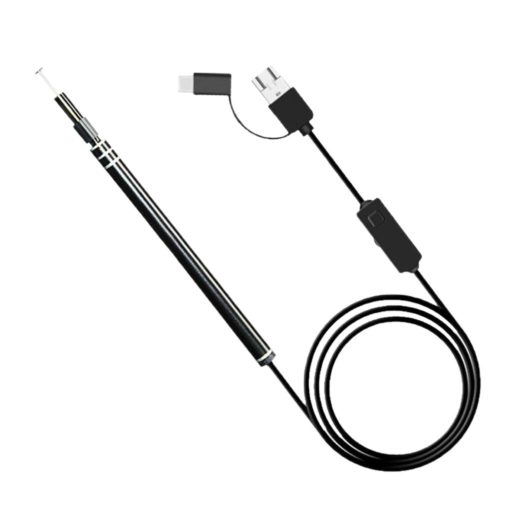 Ear Cleaning Visual Scope 3 in1 USB HD Visual Ear Spoon 5.5mm Mini Camera