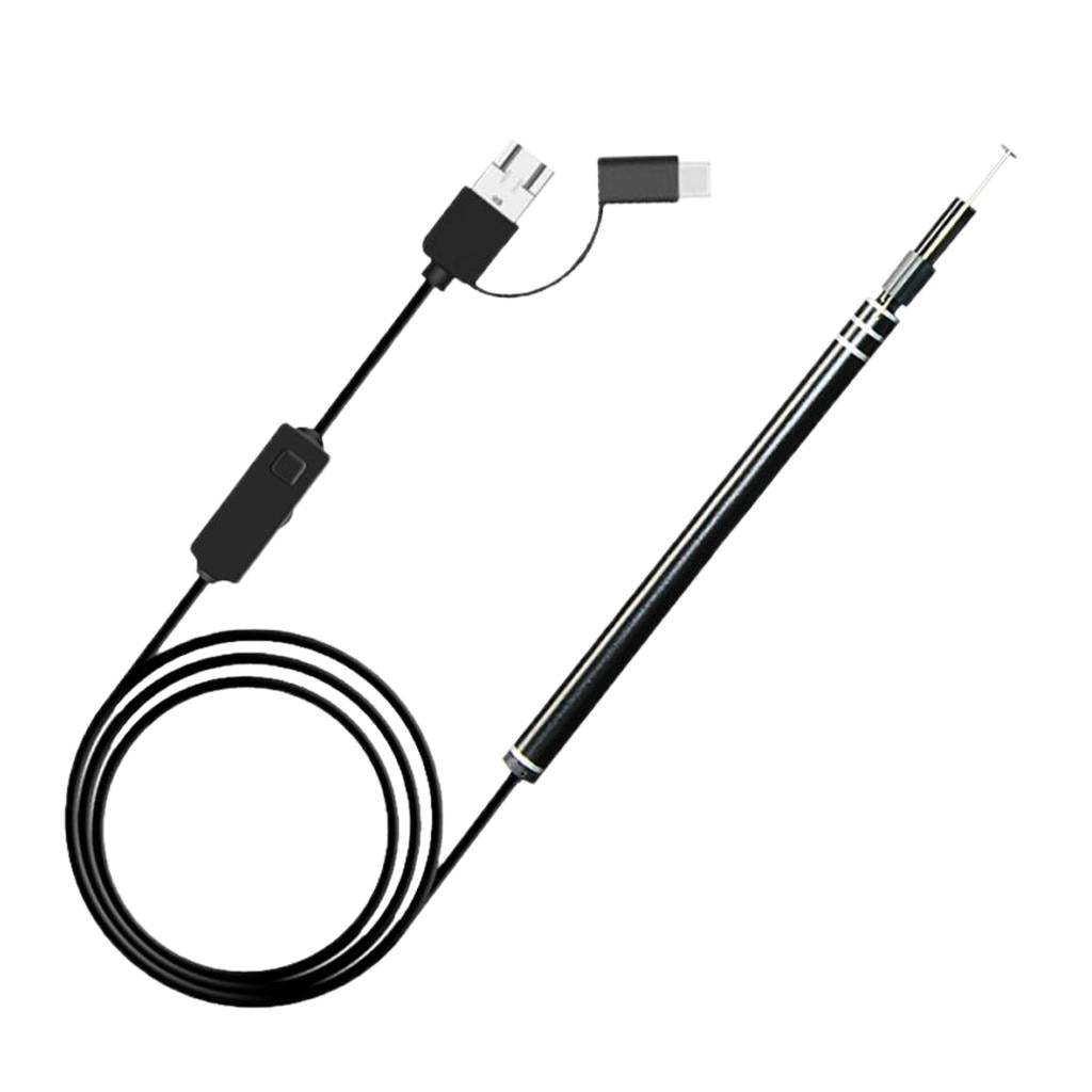 Ear Cleaning Visual Scope 3 in1 USB HD Visual Ear Spoon 5.5mm Mini Camera