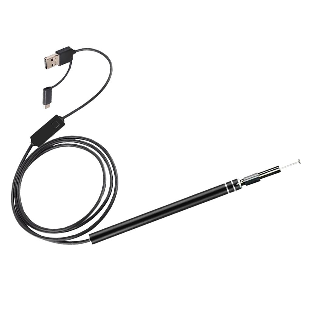 Ear Cleaning Visual Scope 3 in1 USB HD Visual Ear Spoon 5.5mm Mini Camera