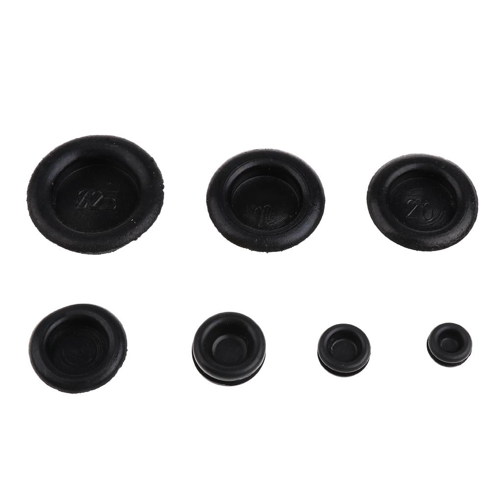 Pack Of 170 Pieces Rubber Grommet Assortment Set Electrical Gasket Ring Tool
