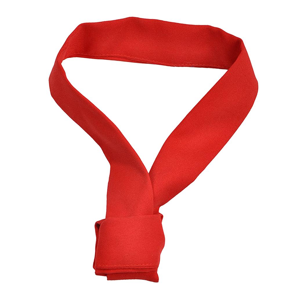 Chefs Hotel Restaurant Kitchen Neckwear Neck Tie Scarf Neckerchief Red