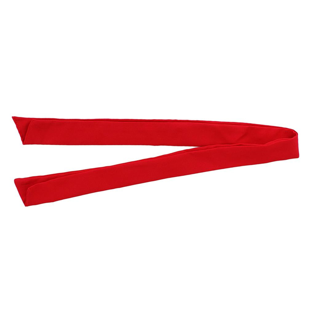 Chef Neck Scarf Neckerchief Sweat Towel for Restaurant Kitchen Waiter Red