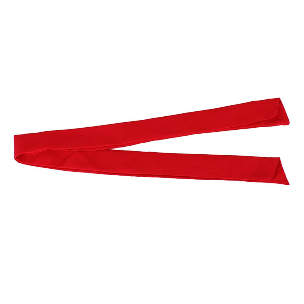 Chef Neck Scarf Neckerchief Sweat Towel for Restaurant Kitchen Waiter Red