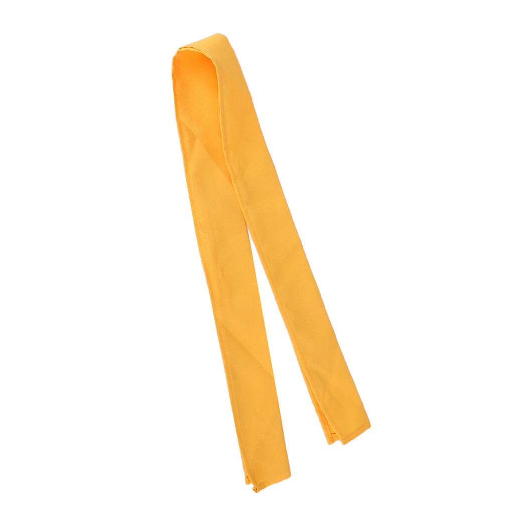 Chef Neck Scarf Neckerchief Sweat Towel for Restaurant Kitchen Waiter Yellow