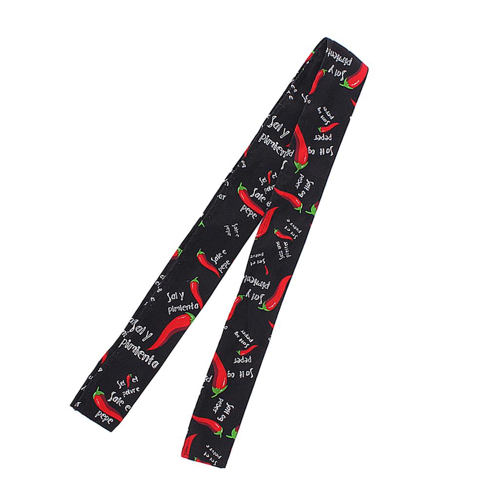 Chef Neck Scarf Neckerchief Sweat Towel for Restaurant Kitchen Waiter Chili