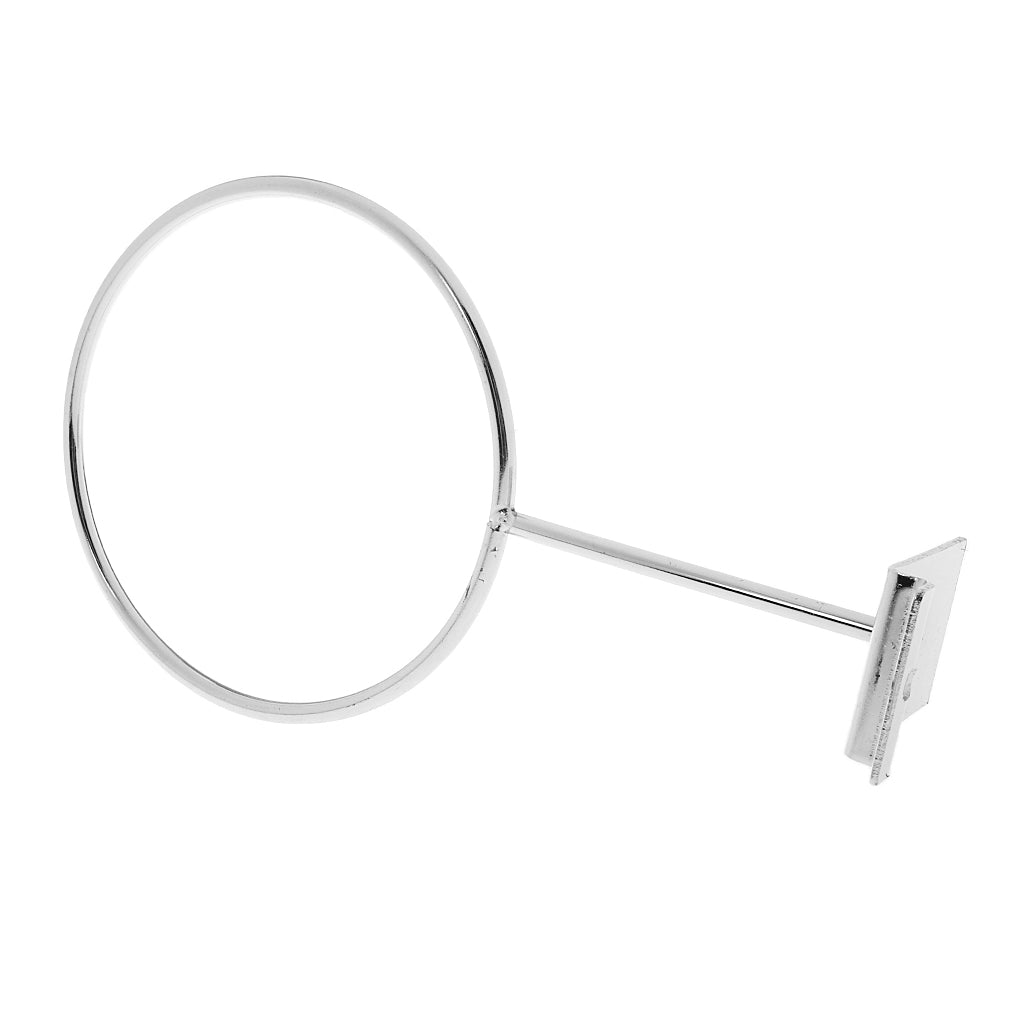 5 Pieces Slatwall Display Rings Football Rugby Basketball Ball Hanging Arms
