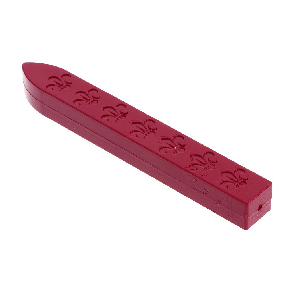 Sealing Wax for Seal Stamp Sealing Wedding Party Envelope Wine red