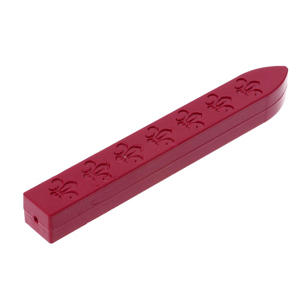 Sealing Wax for Seal Stamp Sealing Wedding Party Envelope Wine red