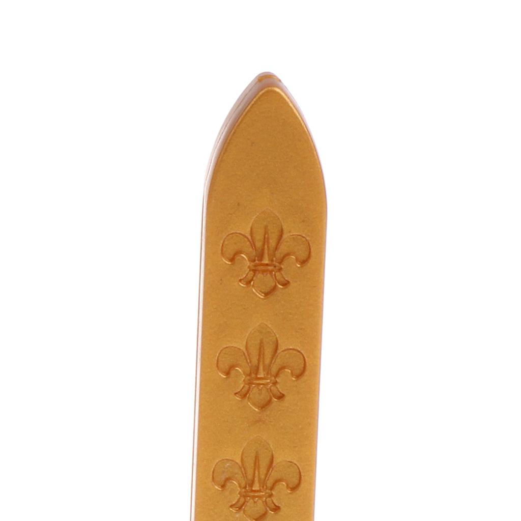 Sealing Wax for Seal Stamp Sealing Wedding Party Envelope Gold