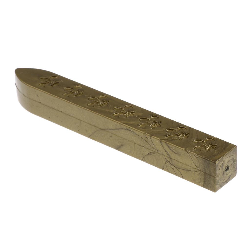 Sealing Wax for Seal Stamp Sealing Wedding Party Envelope Green Gold