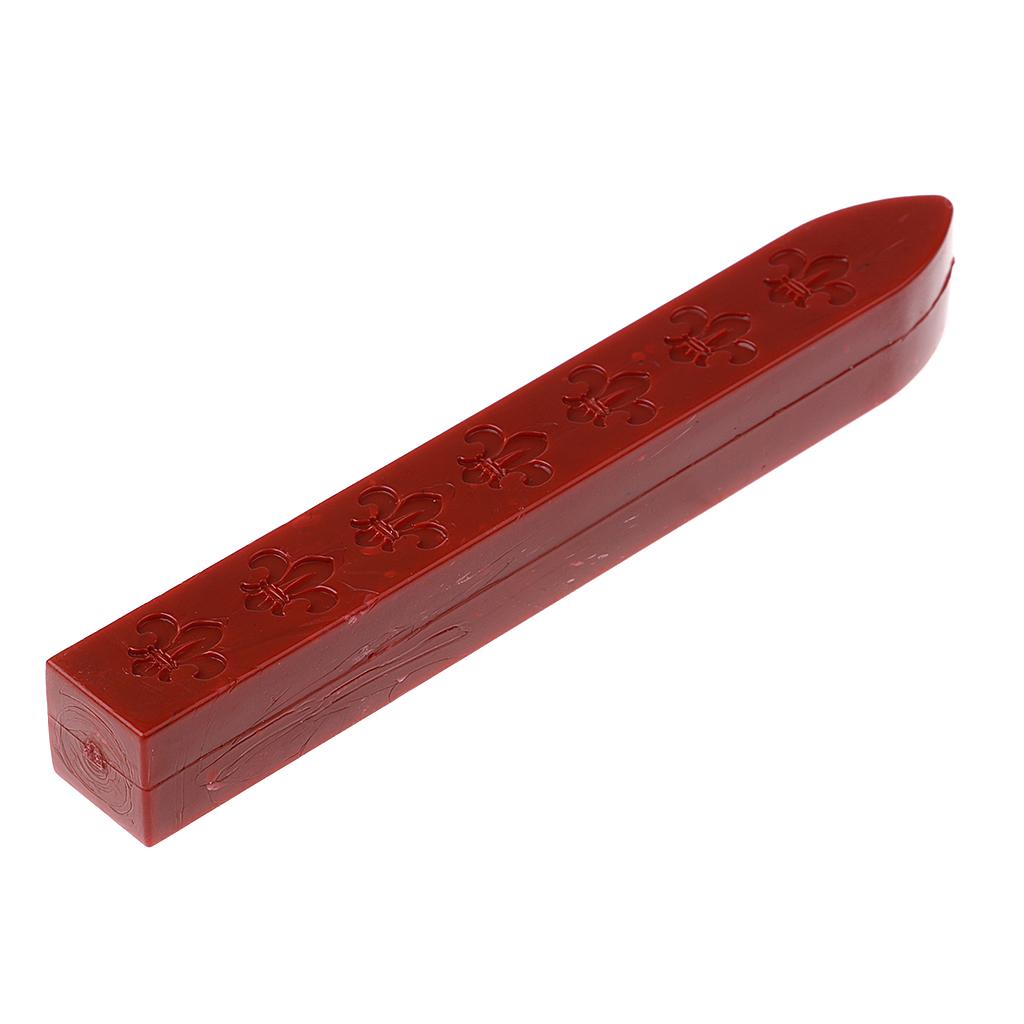 Sealing Wax for Seal Stamp Sealing Wedding Party Envelope Dark red
