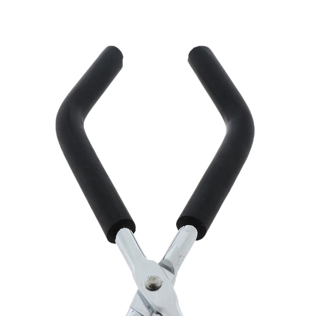Steel Beaker Tongs Chrome Coated 26cm for Lab
