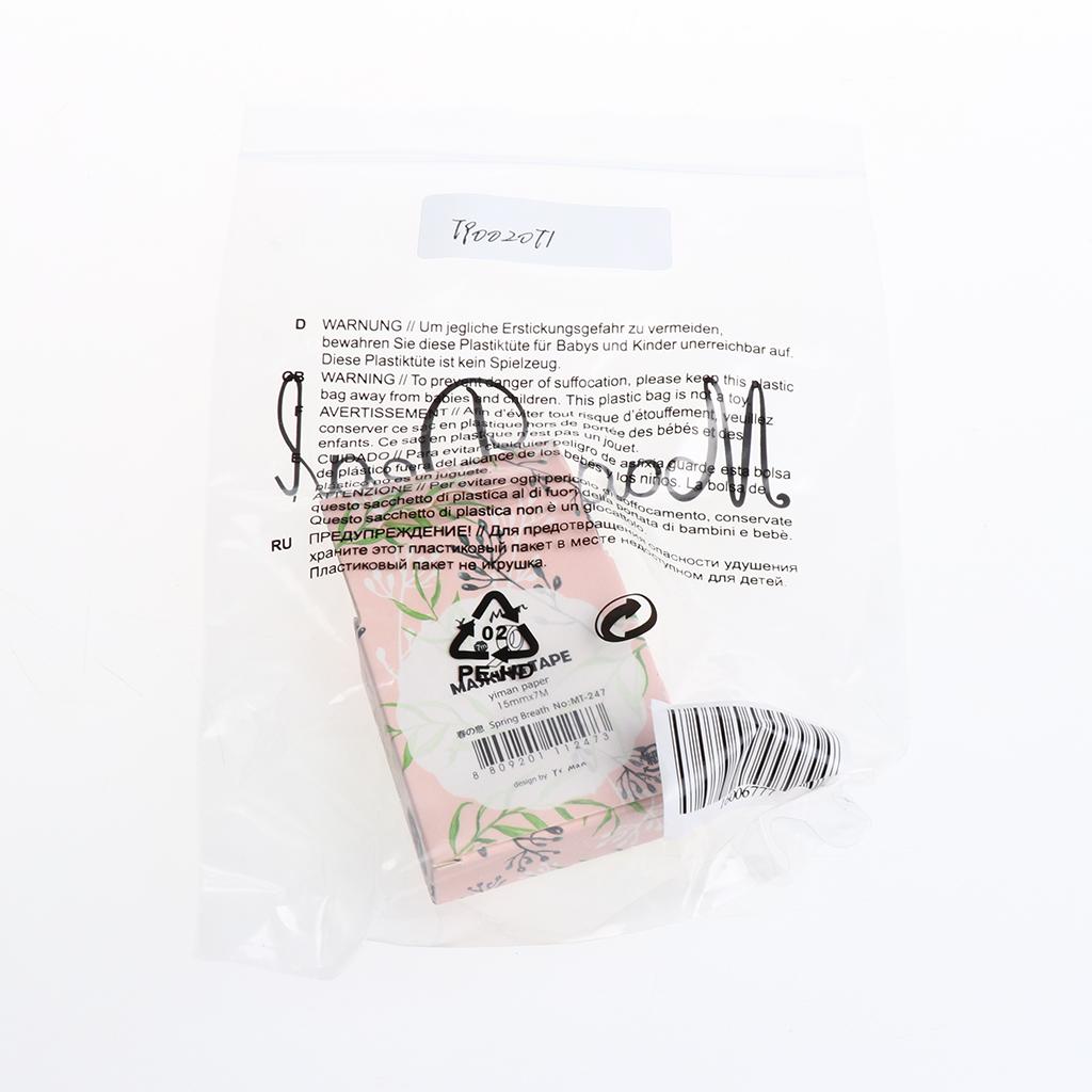 DIY Notebook Decorative Masking Tape Adhesive Paper Sticker 15mm x 7M 3