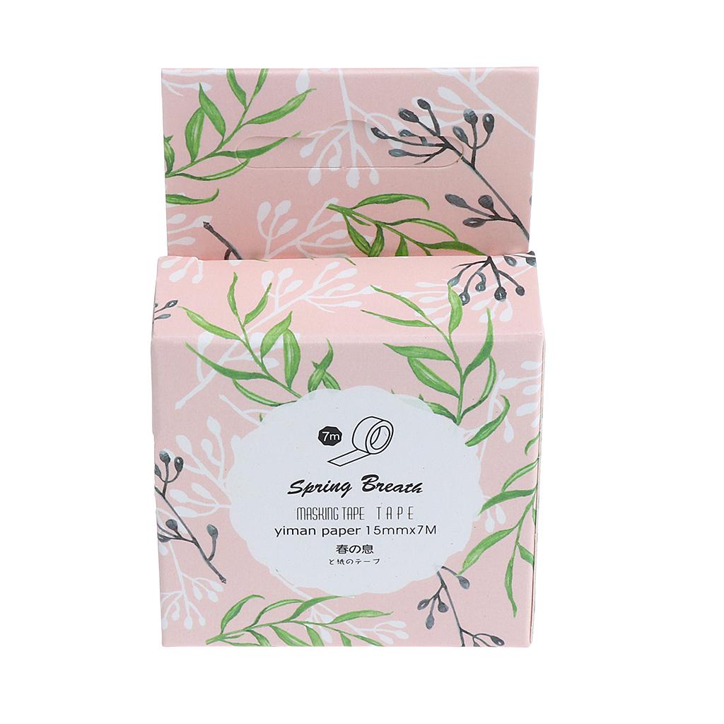 DIY Notebook Decorative Masking Tape Adhesive Paper Sticker 15mm x 7M 3
