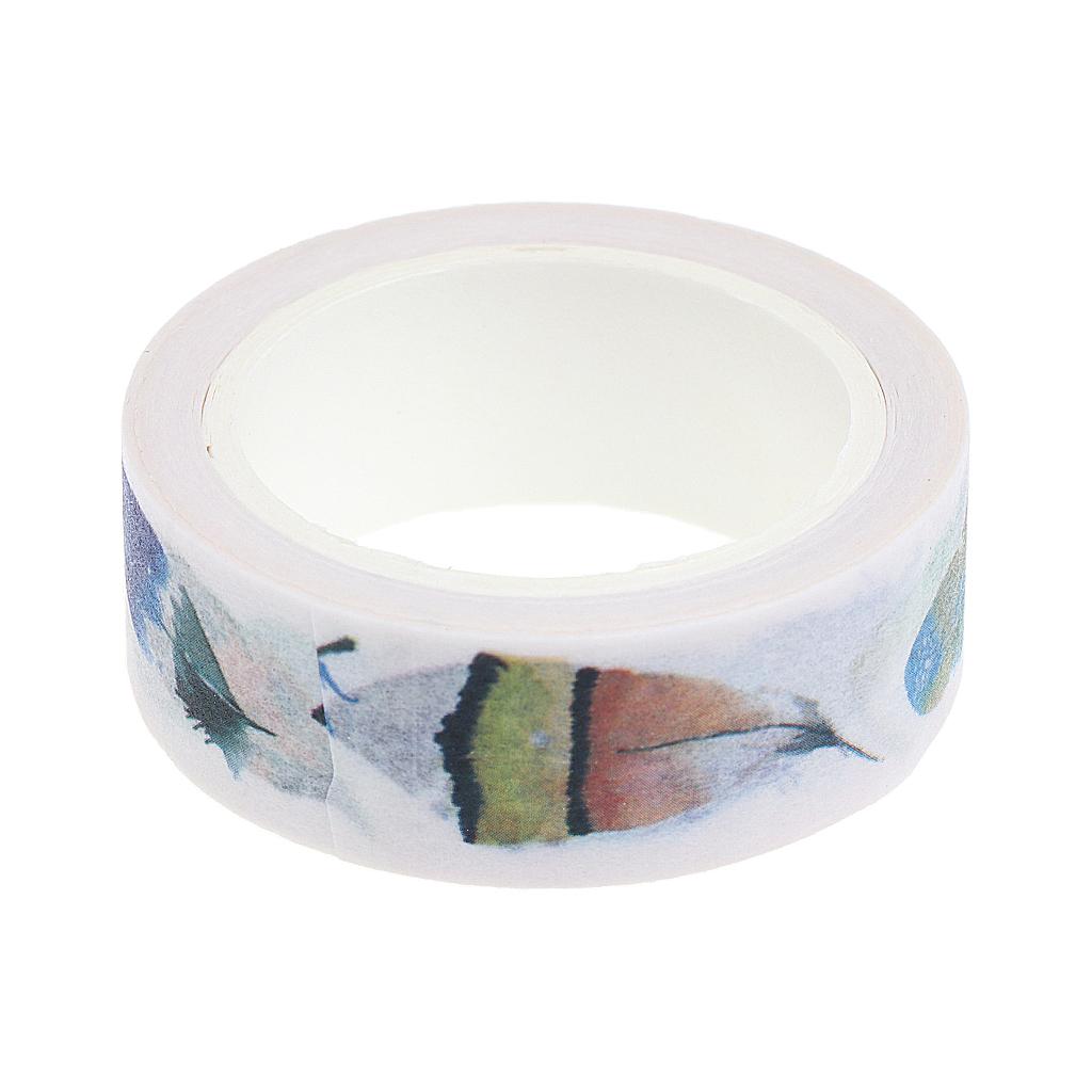 DIY Notebook Decorative Masking Tape Adhesive Paper Sticker 15mm x 7M 5