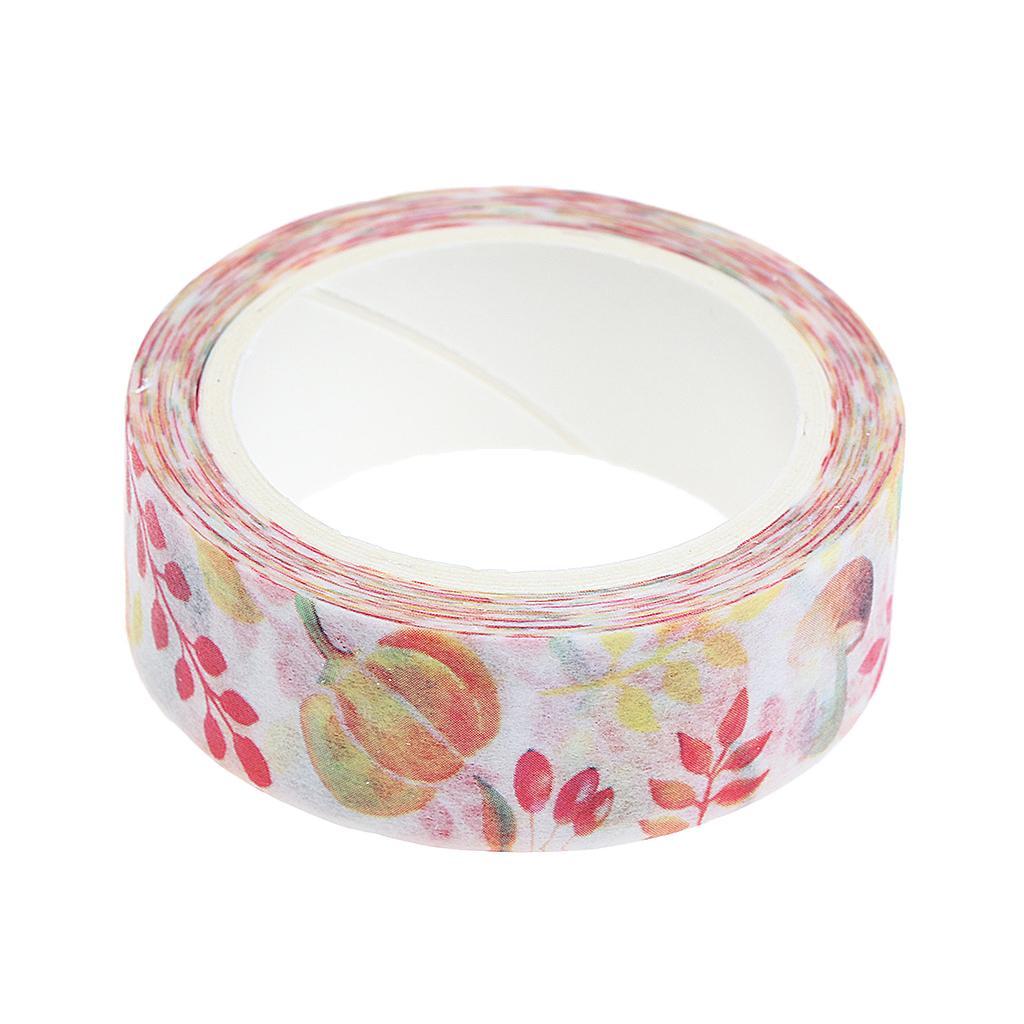 DIY Notebook Decorative Masking Tape Adhesive Paper Sticker 15mm x 7M 8