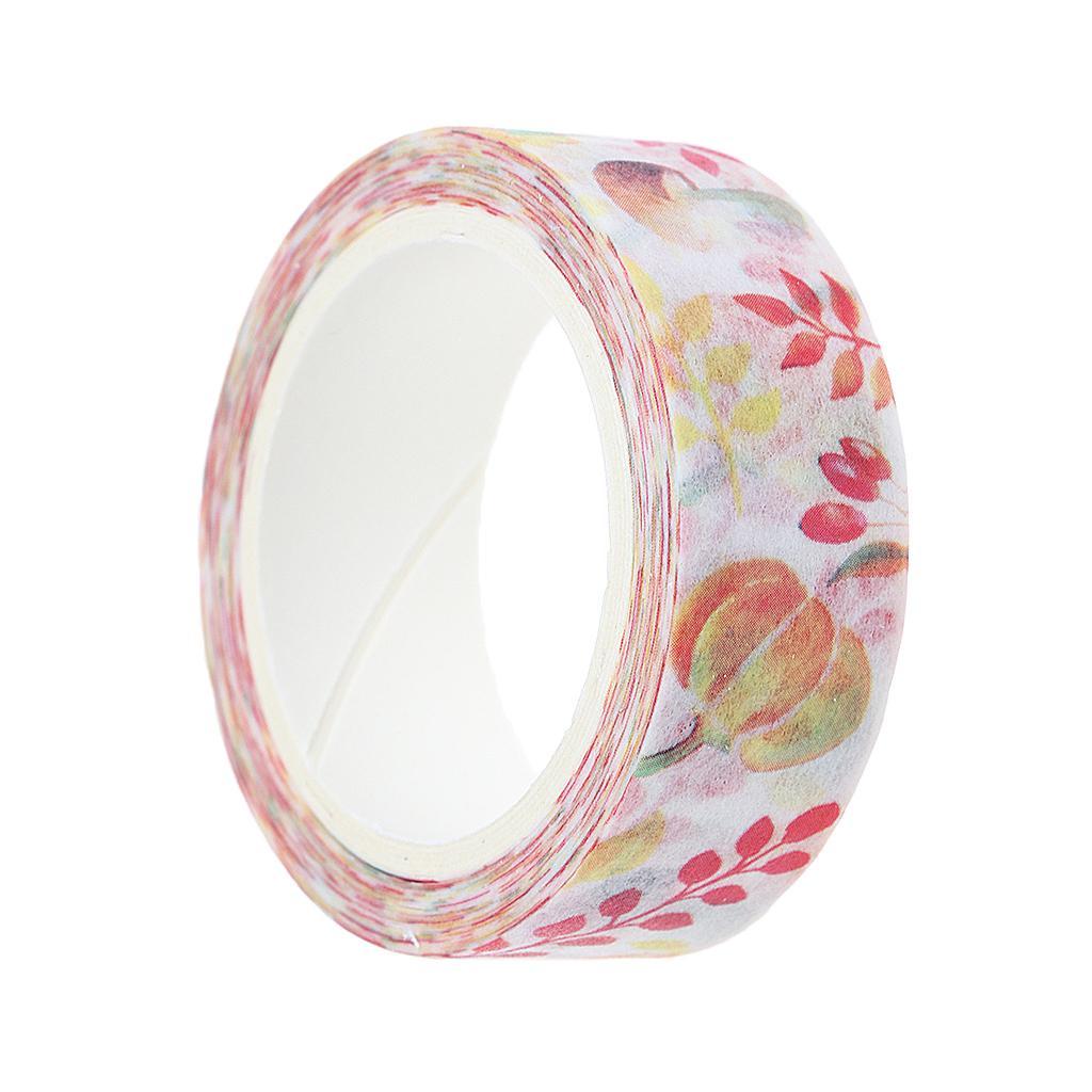 DIY Notebook Decorative Masking Tape Adhesive Paper Sticker 15mm x 7M 8