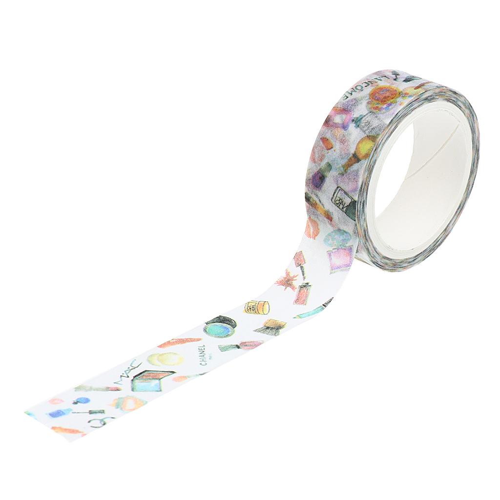 DIY Notebook Decorative Masking Tape Adhesive Paper Sticker 15mm x 7M 9
