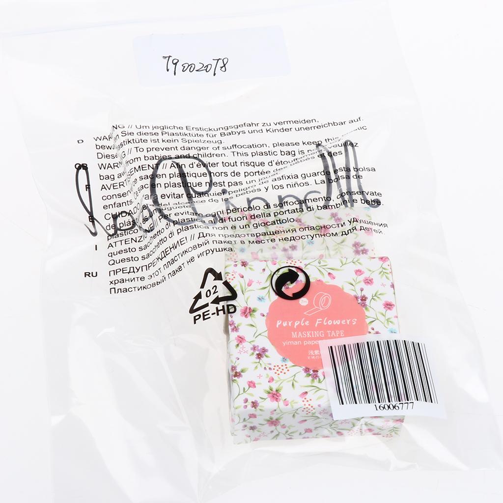 DIY Notebook Decorative Masking Tape Adhesive Paper Sticker 15mm x 7M 10