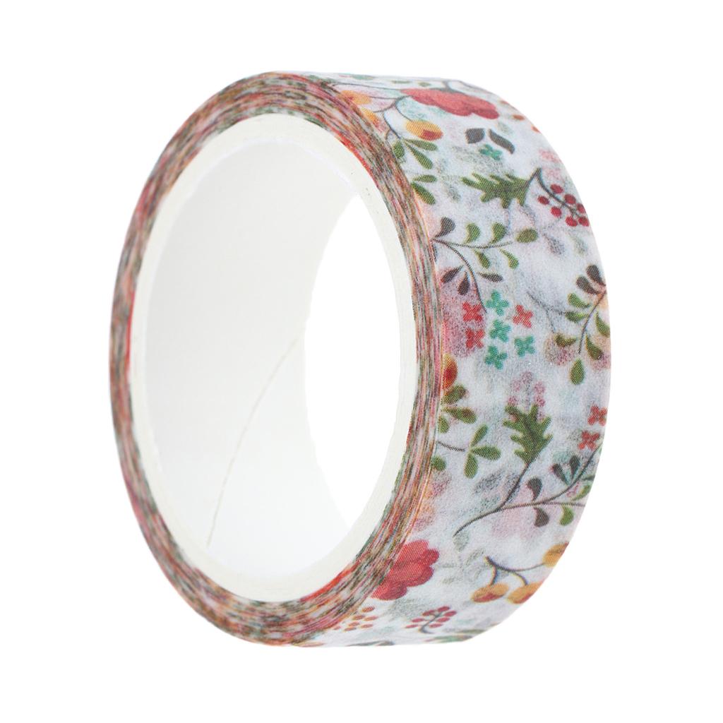 DIY Notebook Decorative Masking Tape Adhesive Paper Sticker 15mm x 7M 10