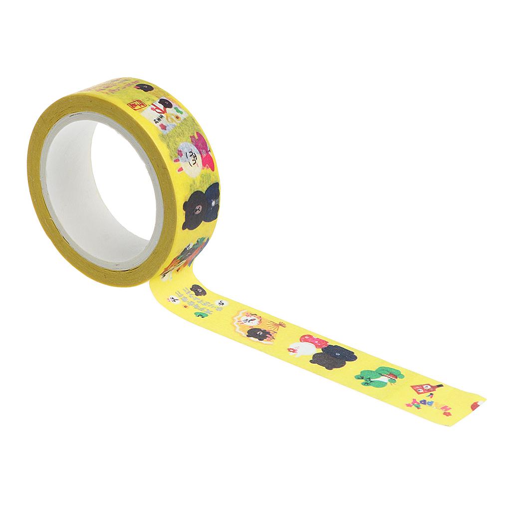 DIY Notebook Decorative Masking Tape Adhesive Paper Sticker 15mm x 7M 13