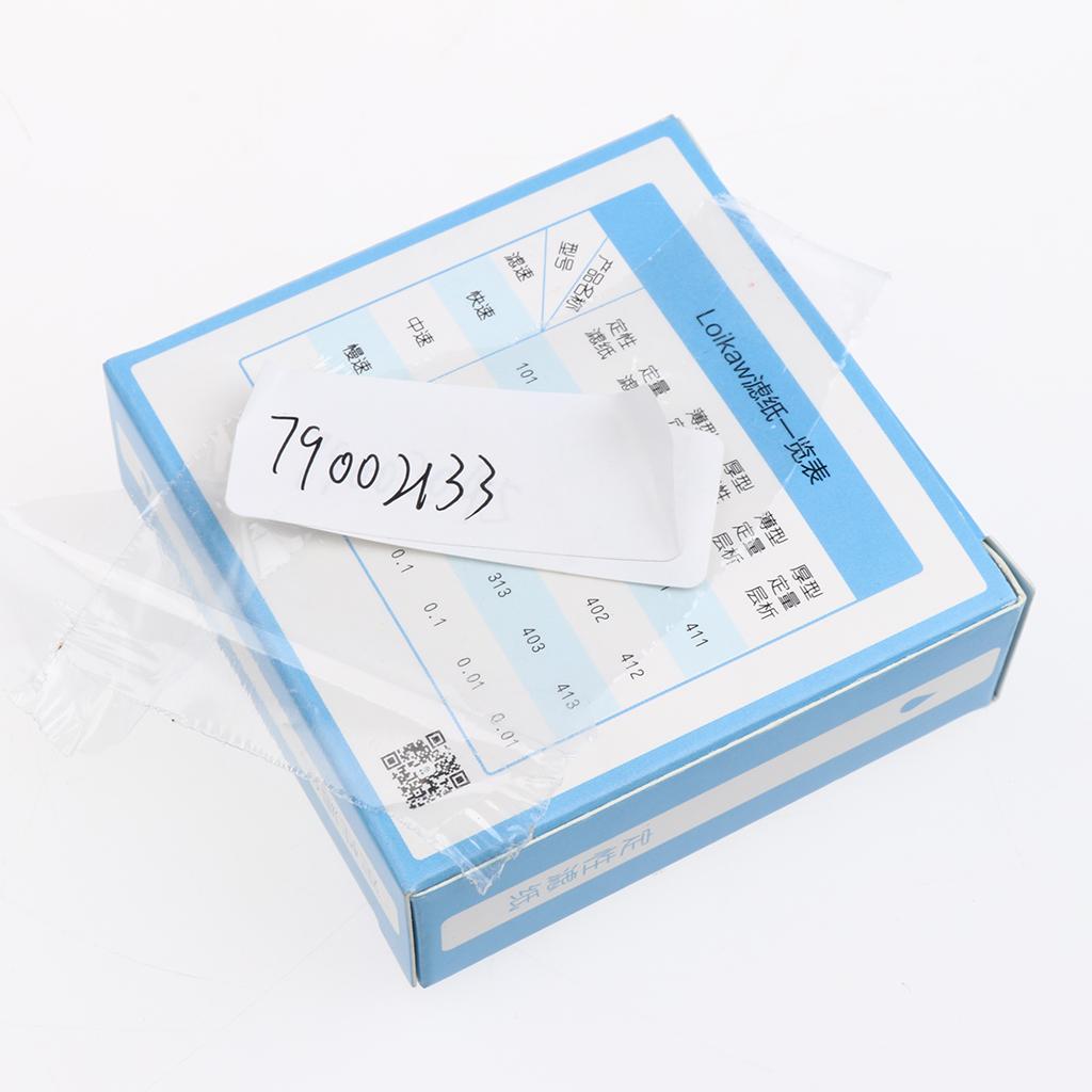 Pack of 100 Pieces Lab Ashless Quantitative Filter Paper Circles 7cm