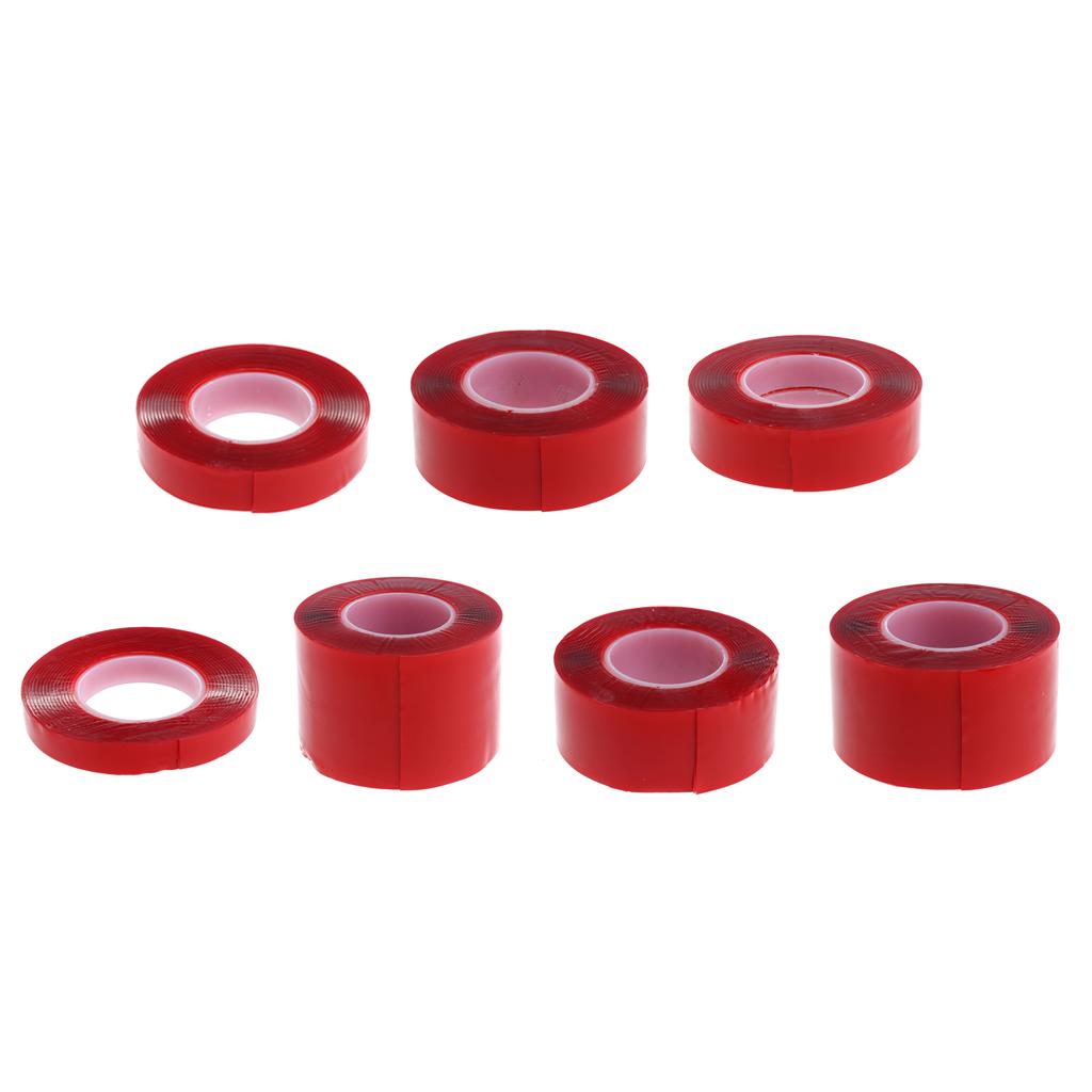 1 Piece Acrylic Double Sided Tape Roll Heat Resistant Durable Stable 15mm