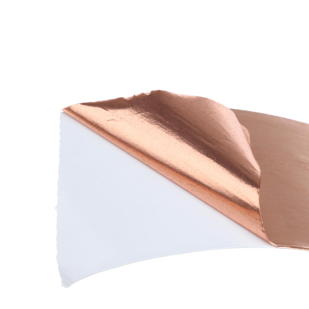 Roll of Conductive Copper Foil Tape Self Adhesive Heat Insulation Tape 50mm