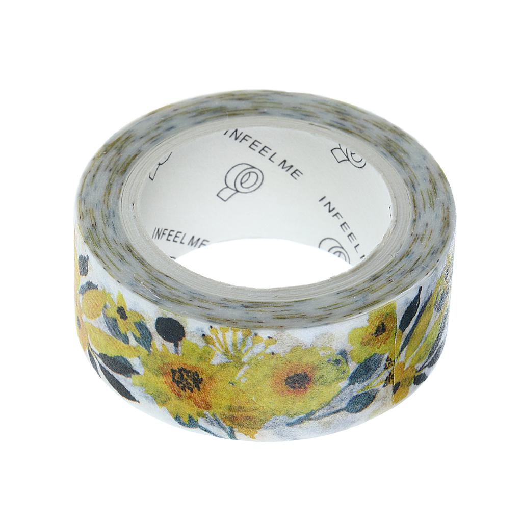 DIY Notebook Decorative Masking Tape Adhesive Paper Sticker 15mm x 10M #1