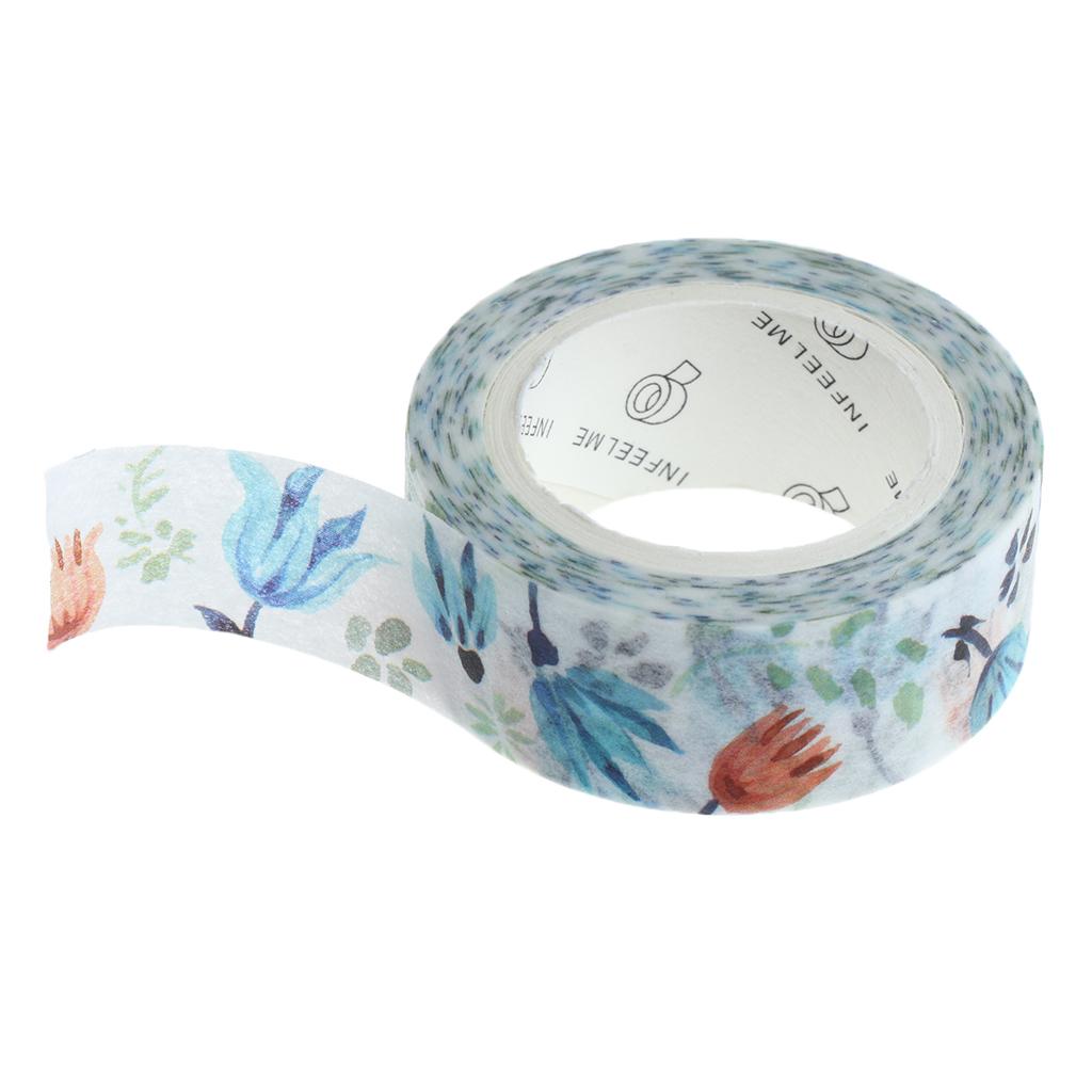 DIY Notebook Decorative Masking Tape Adhesive Paper Sticker 15mm x 10M #3