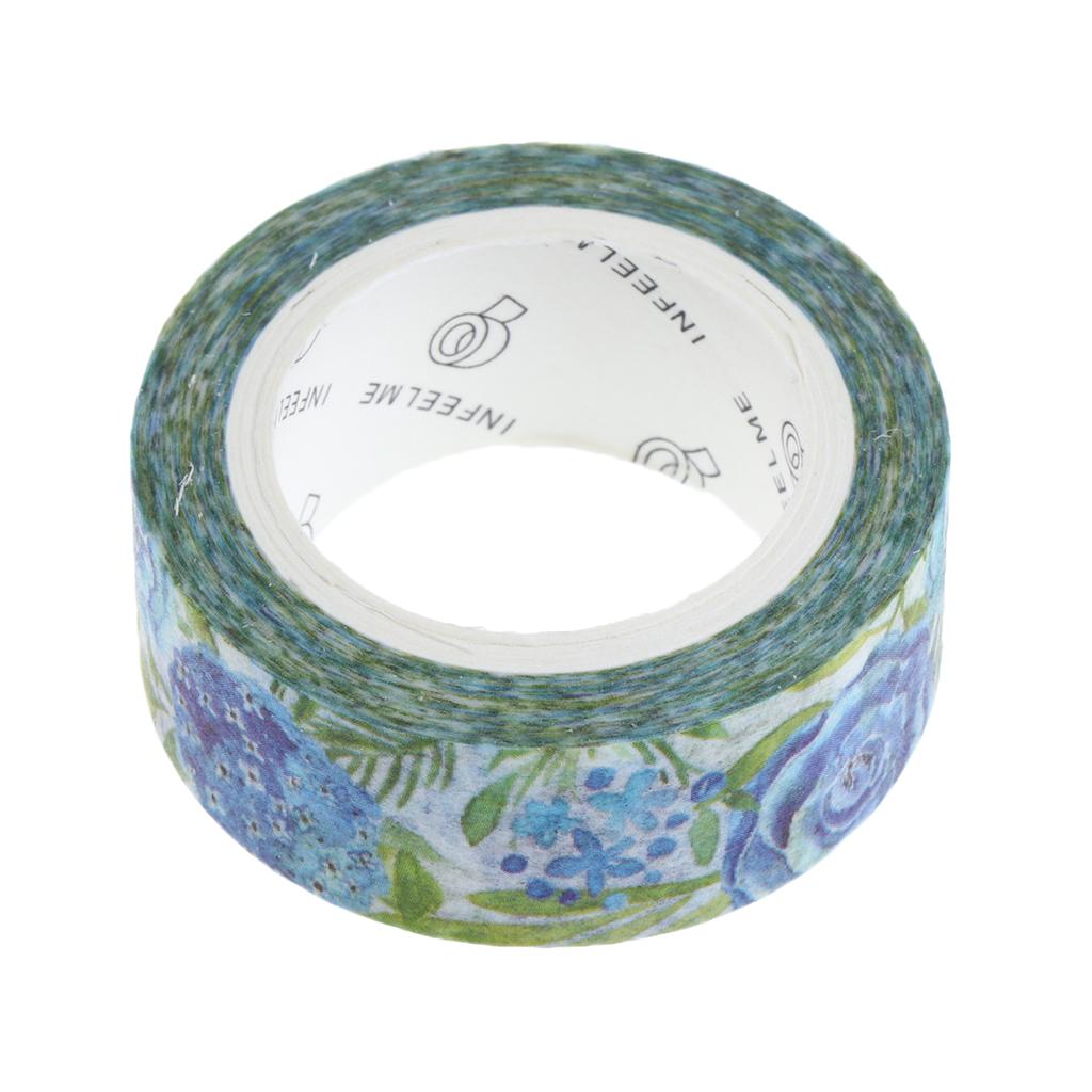 DIY Notebook Decorative Masking Tape Adhesive Paper Sticker 15mm x 10M #4