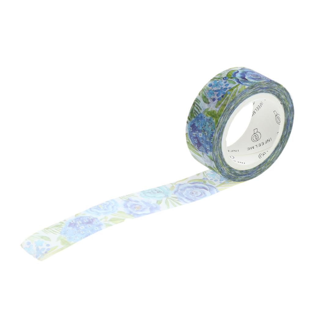 DIY Notebook Decorative Masking Tape Adhesive Paper Sticker 15mm x 10M #4