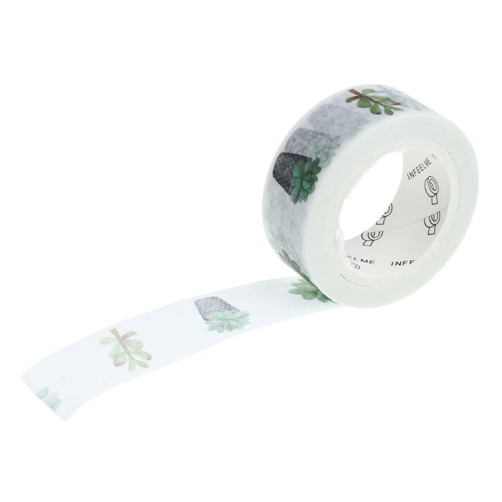 DIY Notebook Decorative Masking Tape Adhesive Paper Sticker 15mm x 10M #13