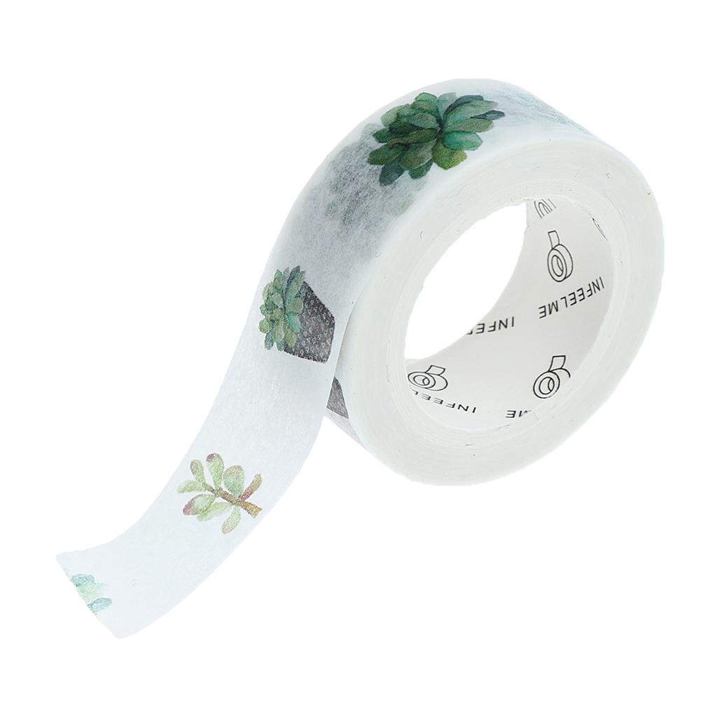DIY Notebook Decorative Masking Tape Adhesive Paper Sticker 15mm x 10M #13