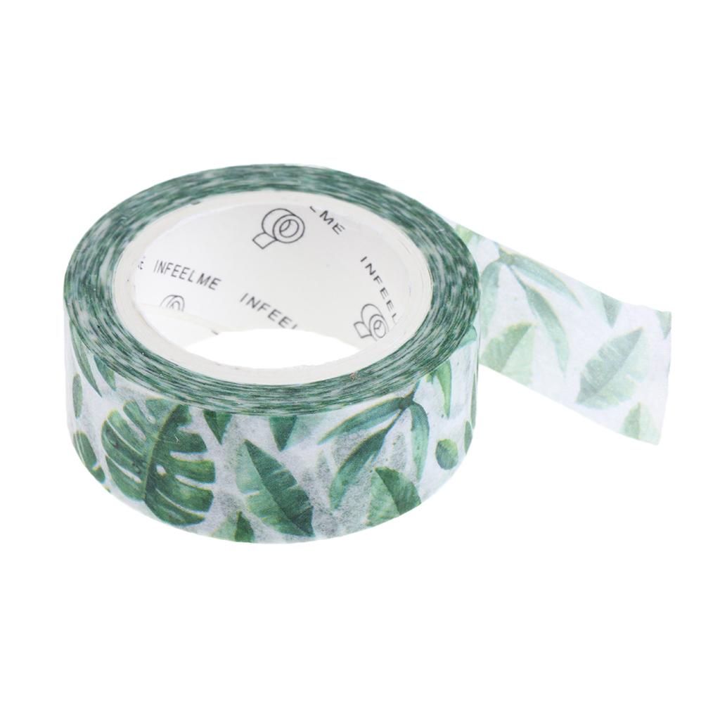 DIY Notebook Decorative Masking Tape Adhesive Paper Sticker 15mm x 10M #21