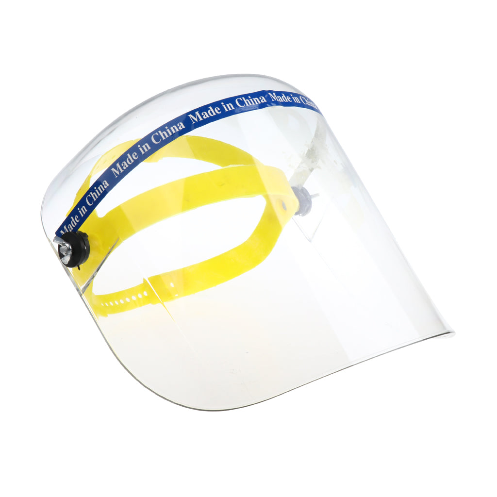 Welding Safety Face Shields Head-mounted Polycarbonate Helmets Clear