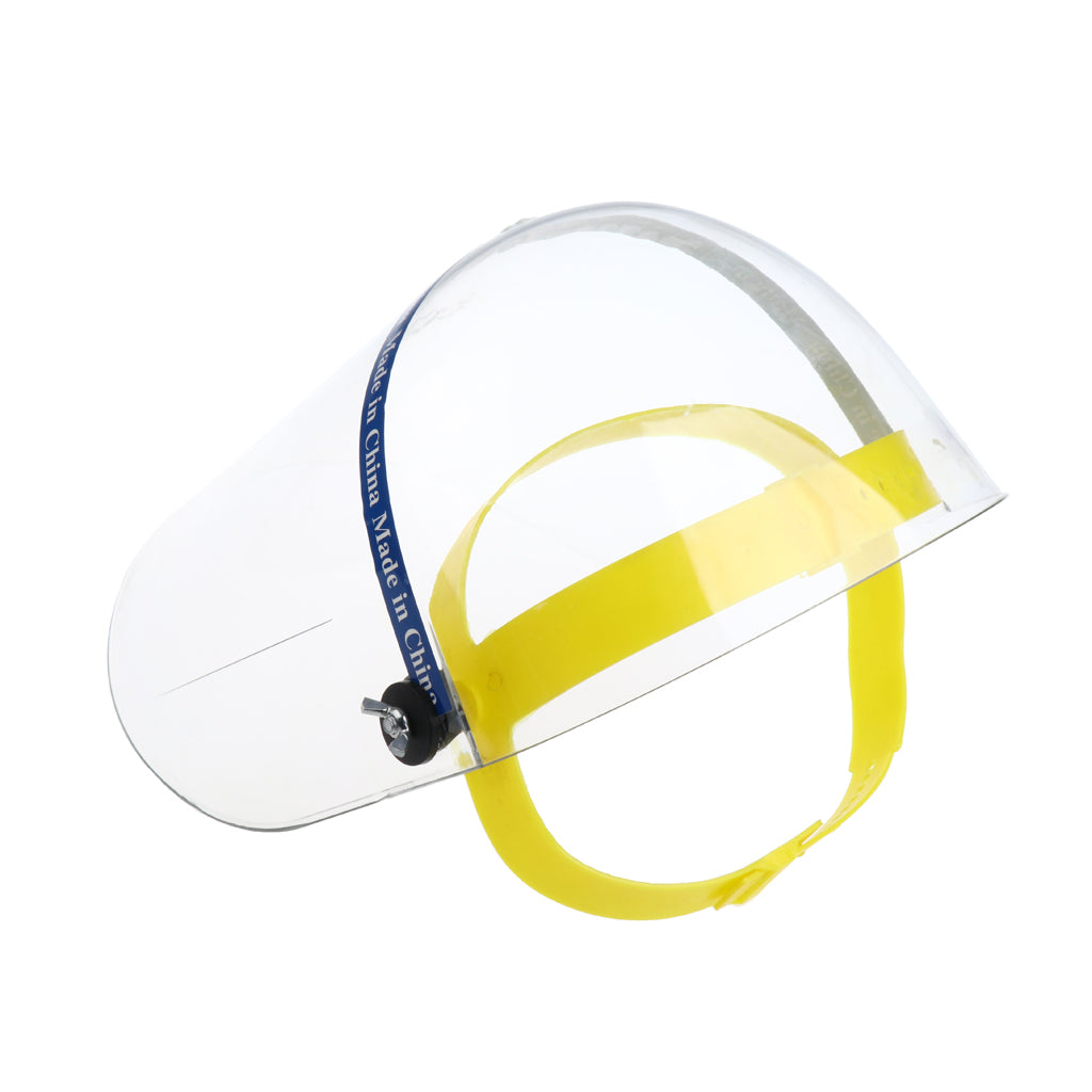 Welding Safety Face Shields Head-mounted Polycarbonate Helmets Clear