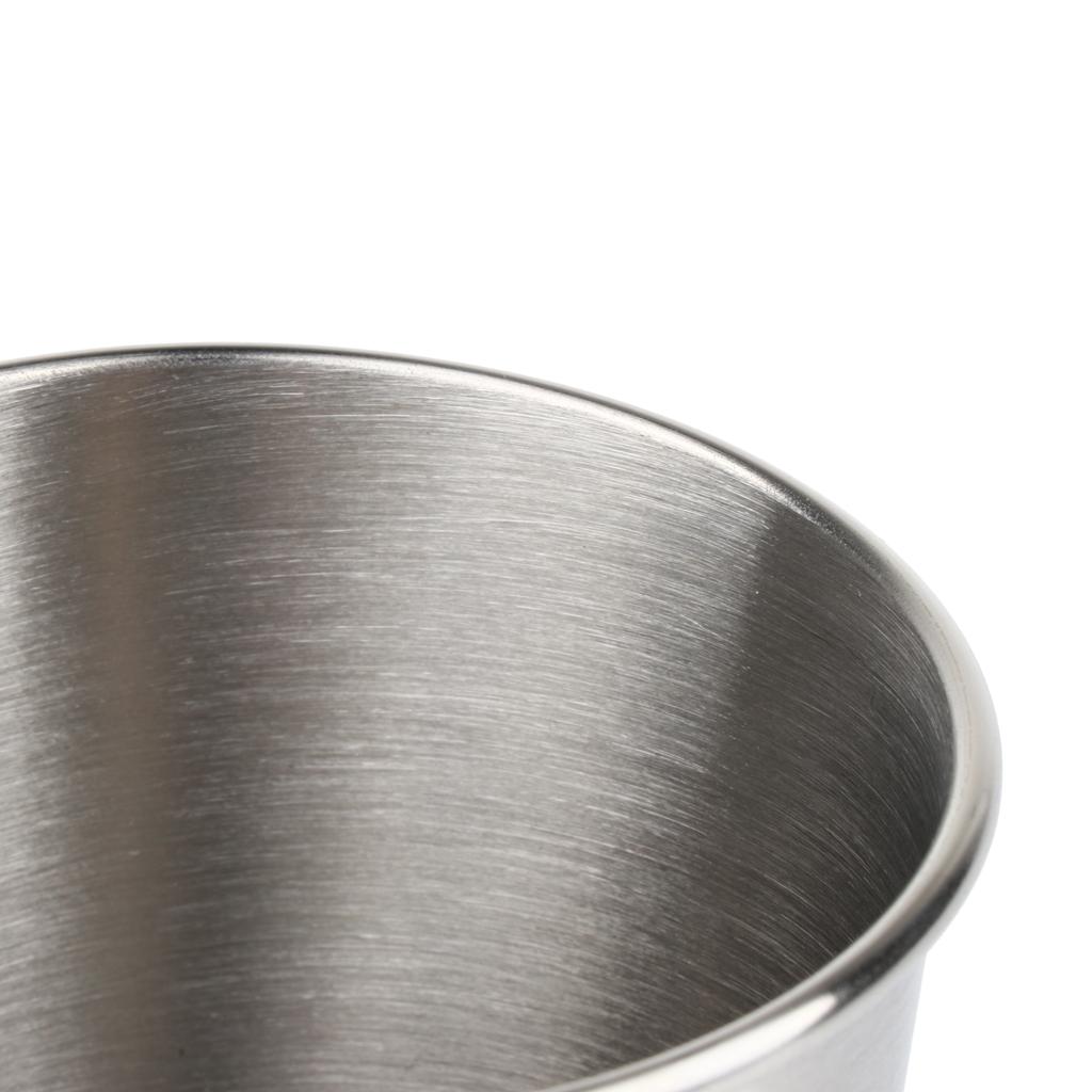 Stainless Steel Stackable Cups for Bar Beer Drinking Deer Pattern 350ml