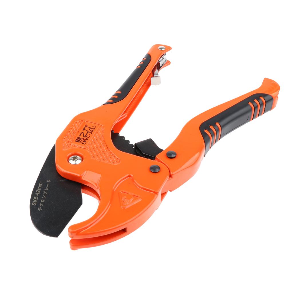 Plastic Pipe Tube Cutters Shears PTFE Coated Scissors Cutting Tool 301L