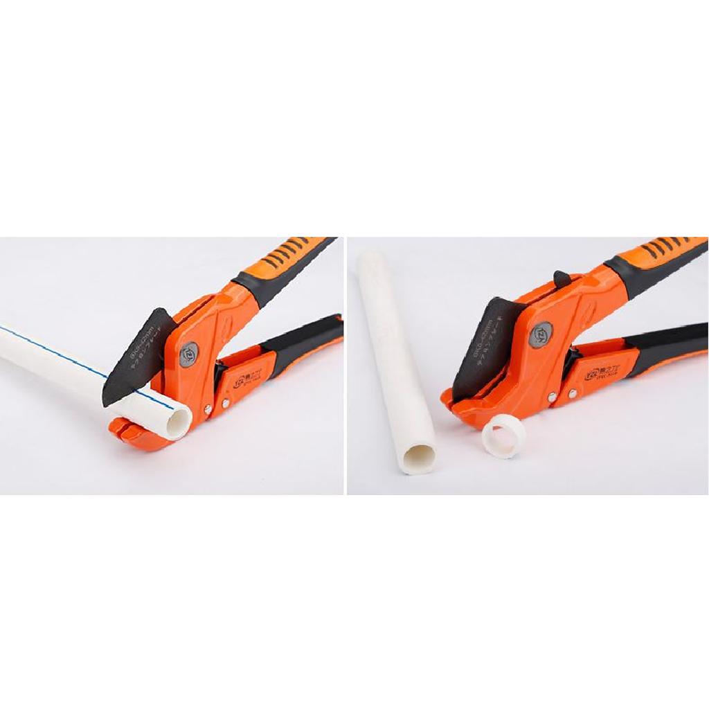 Plastic Pipe Tube Cutters Shears PTFE Coated Scissors Cutting Tool 301L