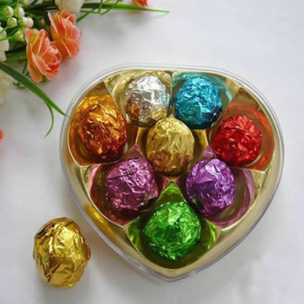 Fine Grained Tin Foil Candy Chocolate Wrapping Paper Wedding Gift Favor