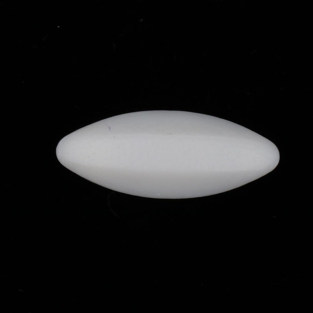 Elliptical PTFE Magnetic Stirrer Mixer Stir Bar Lab Equipment 10x25mm