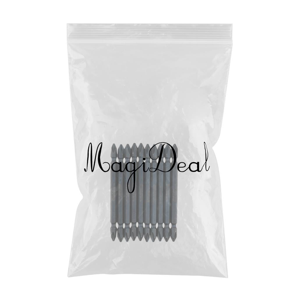 Double Ended Power Drill Phillips S2 1/4'' Cross Head Screwdriver Bits 65mm